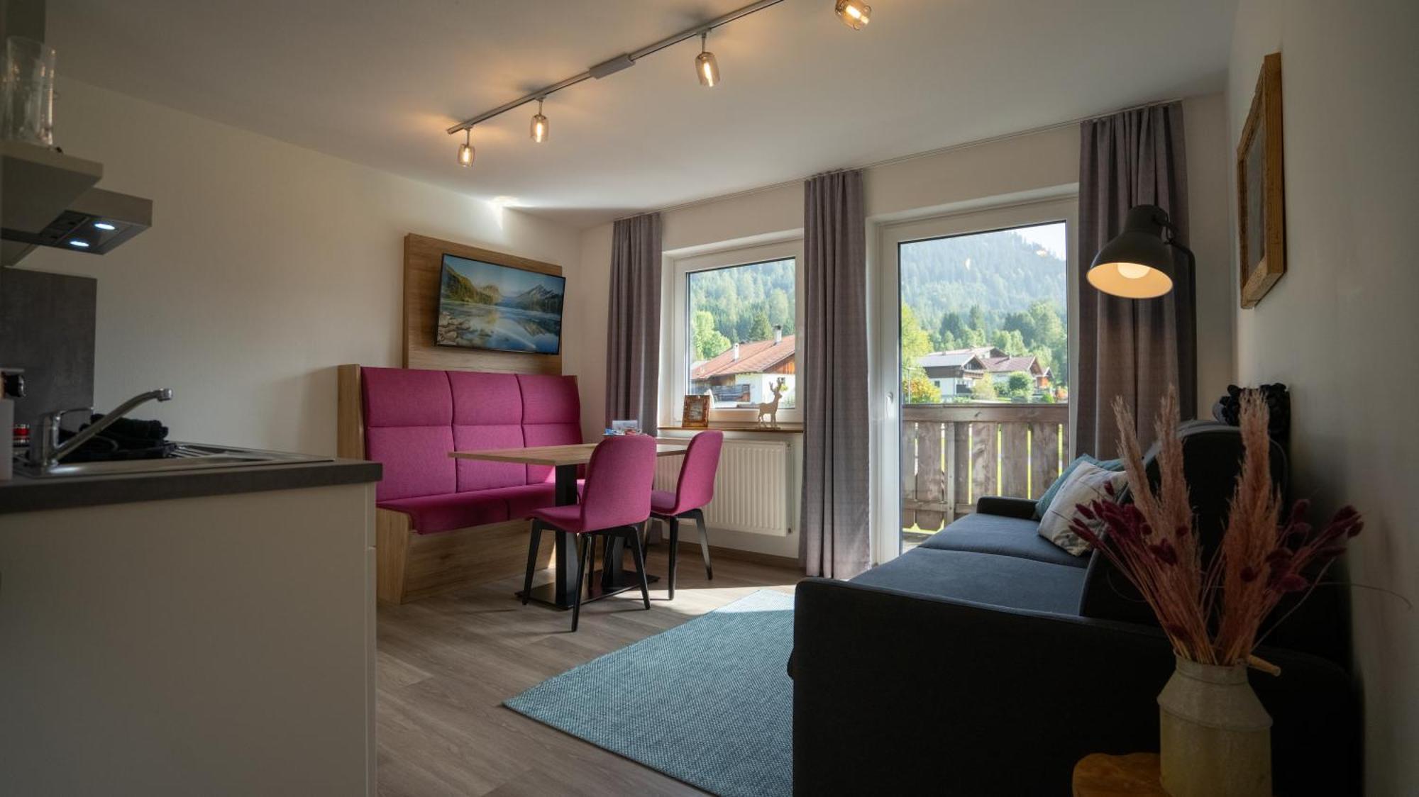 Tiroler Alpblick Appartements 埃尔瓦尔德 外观 照片